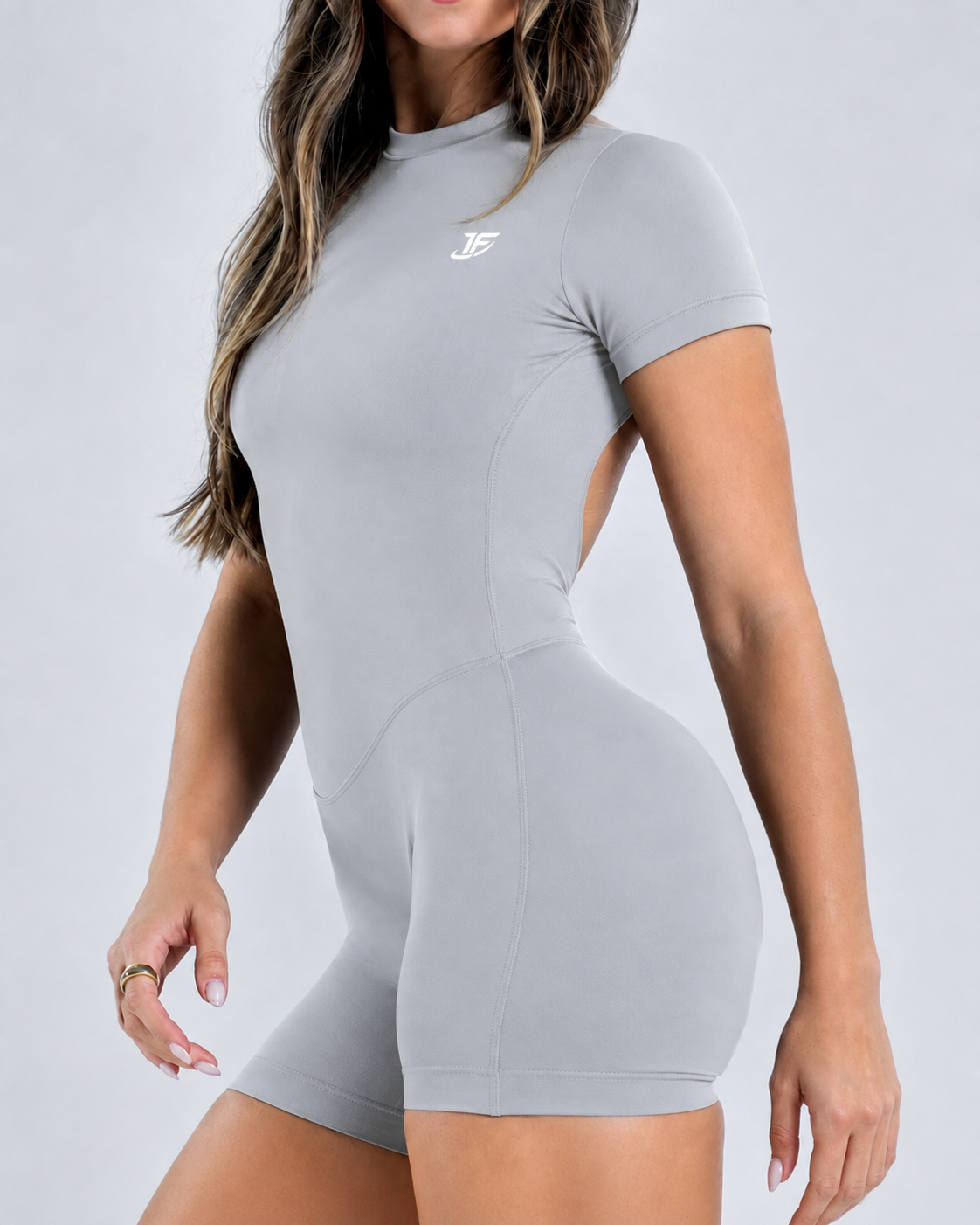 JasFit Short Sleeve Jumpsuit